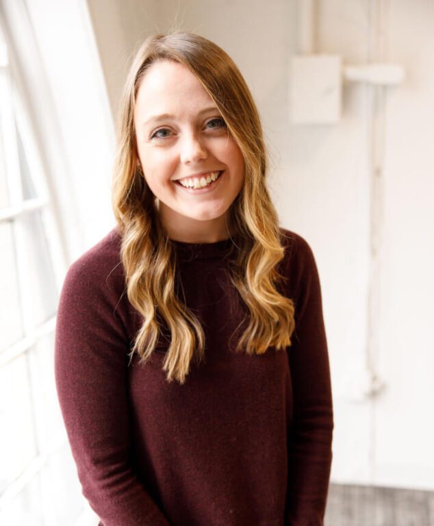 Woman smiling at the camera