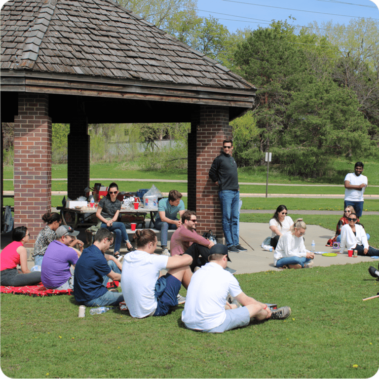 Kaleidoscope company culture outing in the park