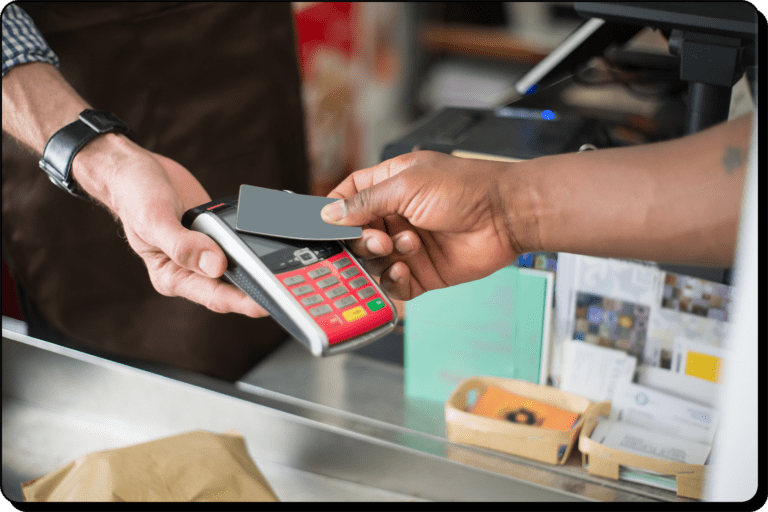 Payment with debit card