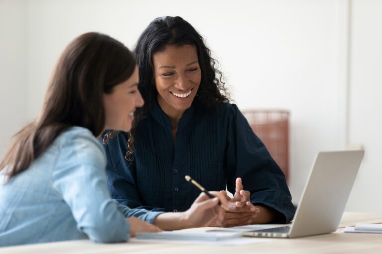 Scholar and Mentor reviewing personal goals